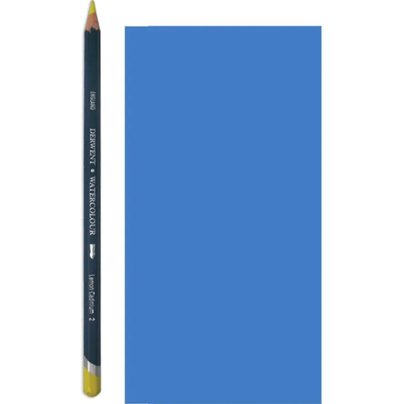 Derwent Watercolour Pencil Açık Mavi Suluboya Kalemi - Sanatsal Çizim ve Resim Kalemi