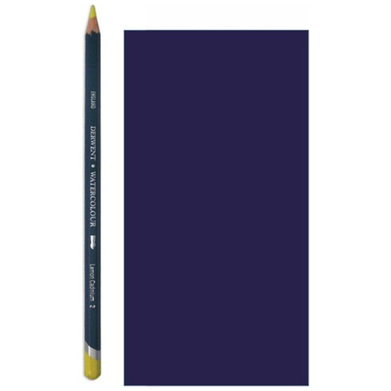 Derwent Watercolour Pencil Suluboya Kalemi Indigo - Sanatsal Çizim ve Resim Kalemi