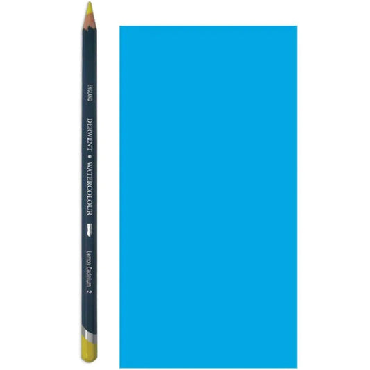 Derwent Watercolour Pencil Suluboya Kalemi Yalıçapkını Mavisi - Sanatçı, Çizim ve Resim Kalemi