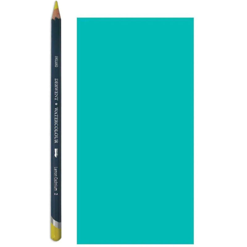 Derwent Watercolour Pencil Yeşim Yeşili Suluboya Kalemi - Sanatsal Çizim ve Resim Kalemi