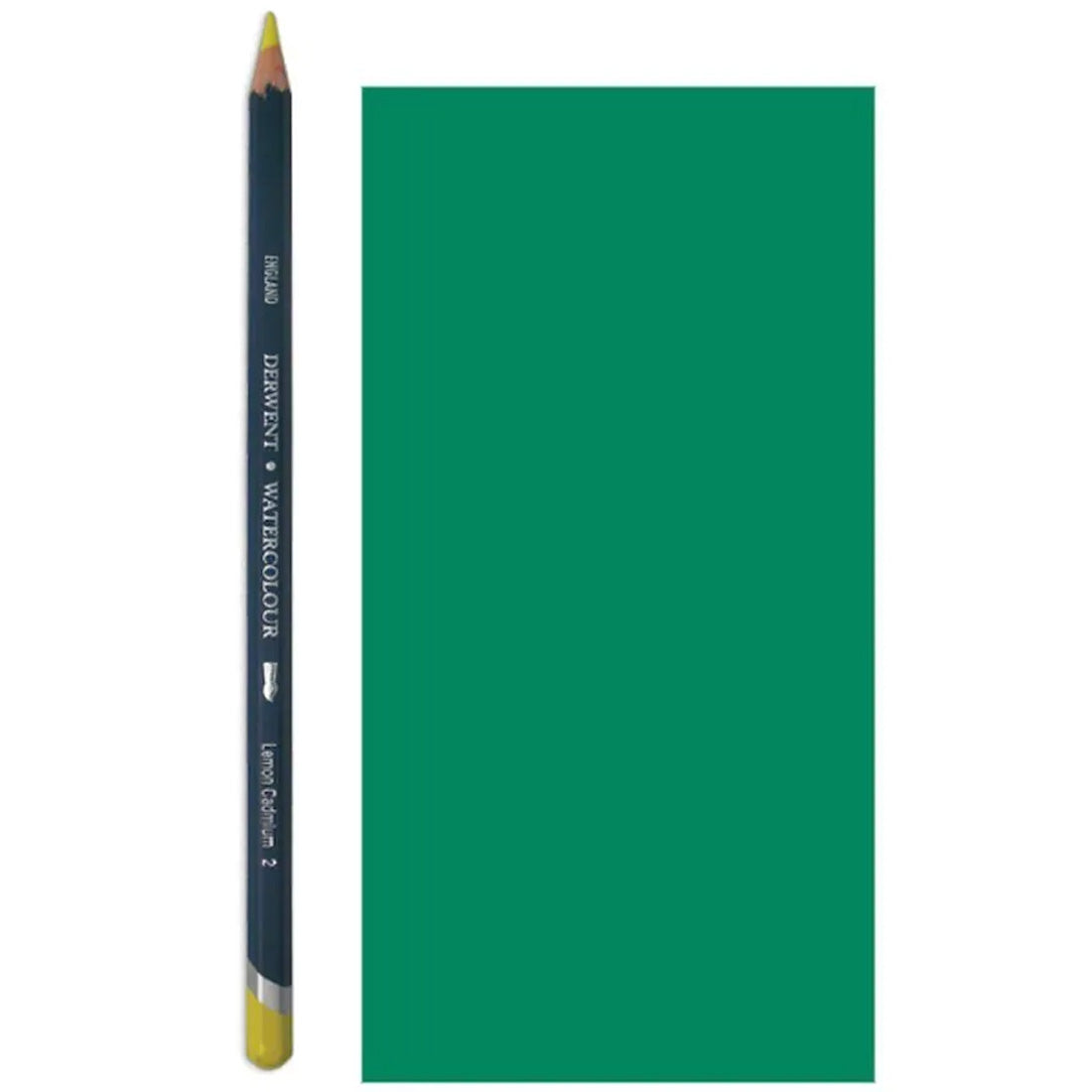 Derwent Watercolour Pencil Suluboya Kalemi Şişe Yeşili - Sanatsal Çizim ve Resim Kalemi