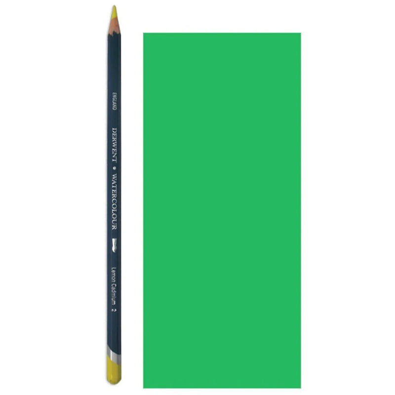 Derwent Watercolour Pencil Suluboya Kalemi Zümrüt Yeşili - Sanatsal Çizim, Resim ve Hobi Kalemi