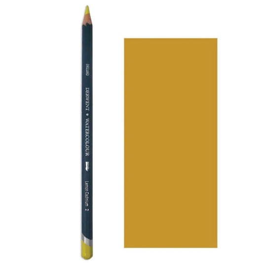 Derwent Watercolour Pencil Suluboya Kalemi Kahverengi Aşıboyası - Sanatçı ve Profesyonel Çizim Kalemi