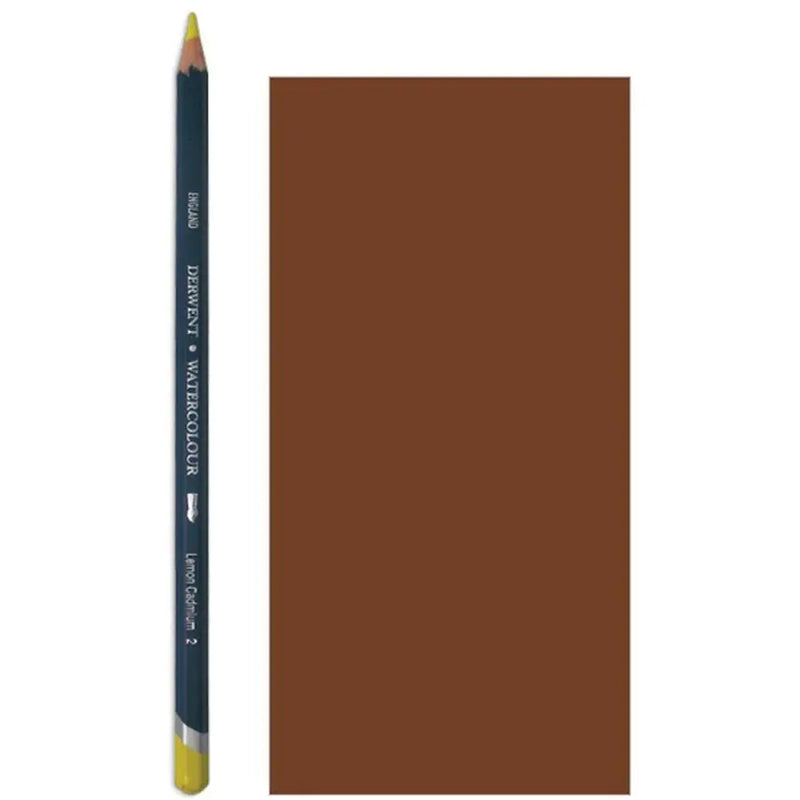 Derwent Watercolour Pencil Suluboya Kalemi Bakır Kayın - Sanatçı, Çizim ve Resim Kalemi