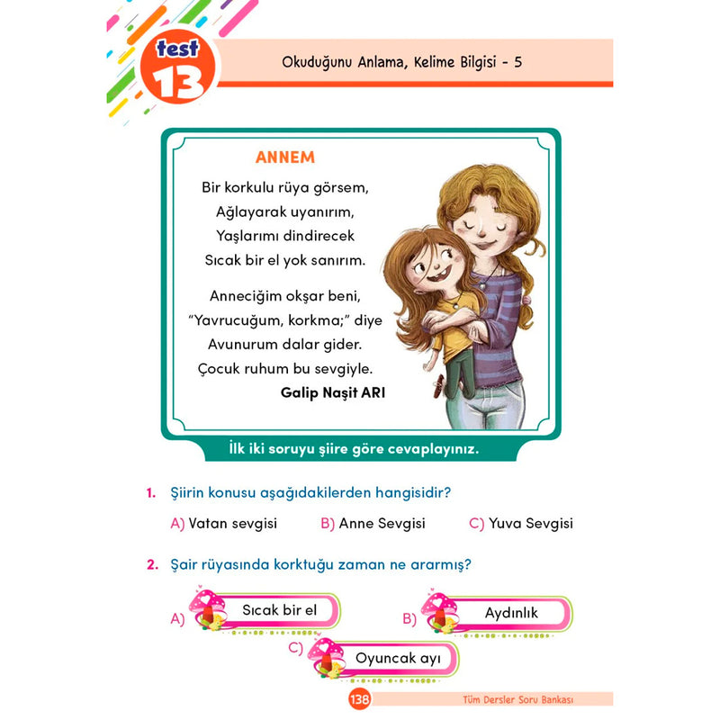 Dikkat Atölyesi Yayınları 1. Sınıf Tüm Dersler Yeni Nesil Soru Bankası