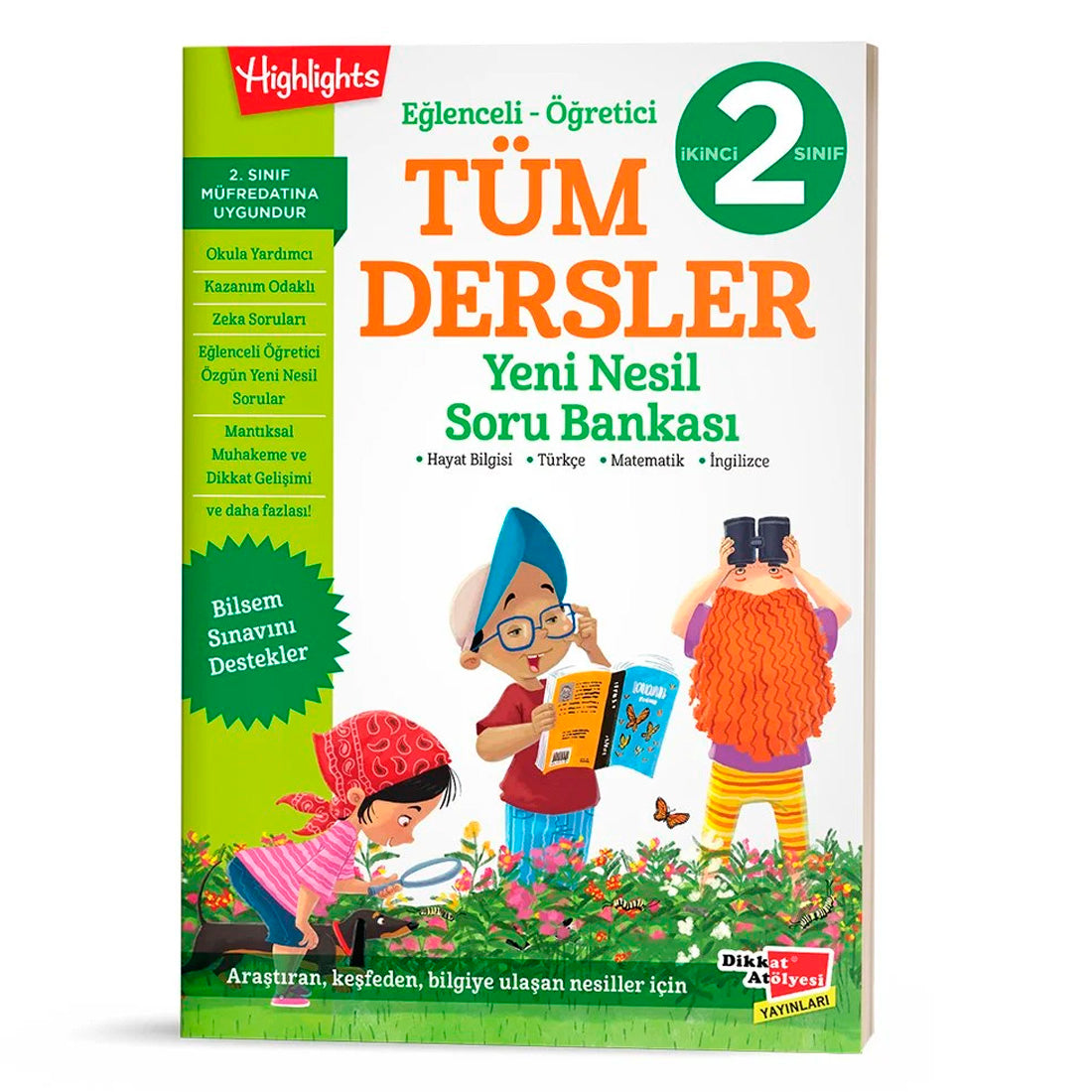 Dikkat Atölyesi Yayınları 2. Sınıf Tüm Dersler Yeni Nesil Soru Bankası