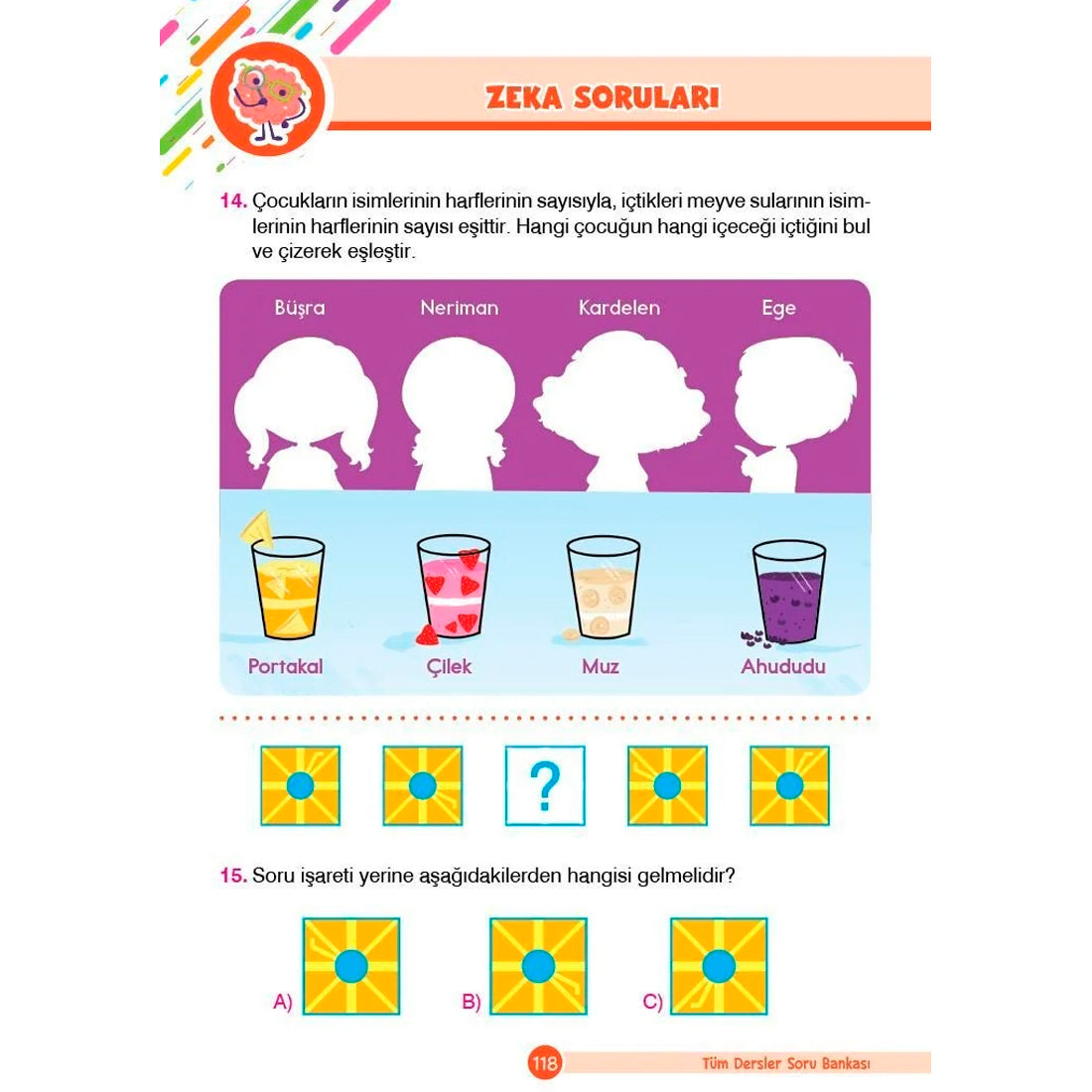 Dikkat Atölyesi Yayınları 2. Sınıf Tüm Dersler Yeni Nesil Soru Bankası