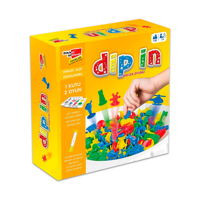 Dikkat Atölyesi Yayınları Dip İn Hafıza Oyunu
