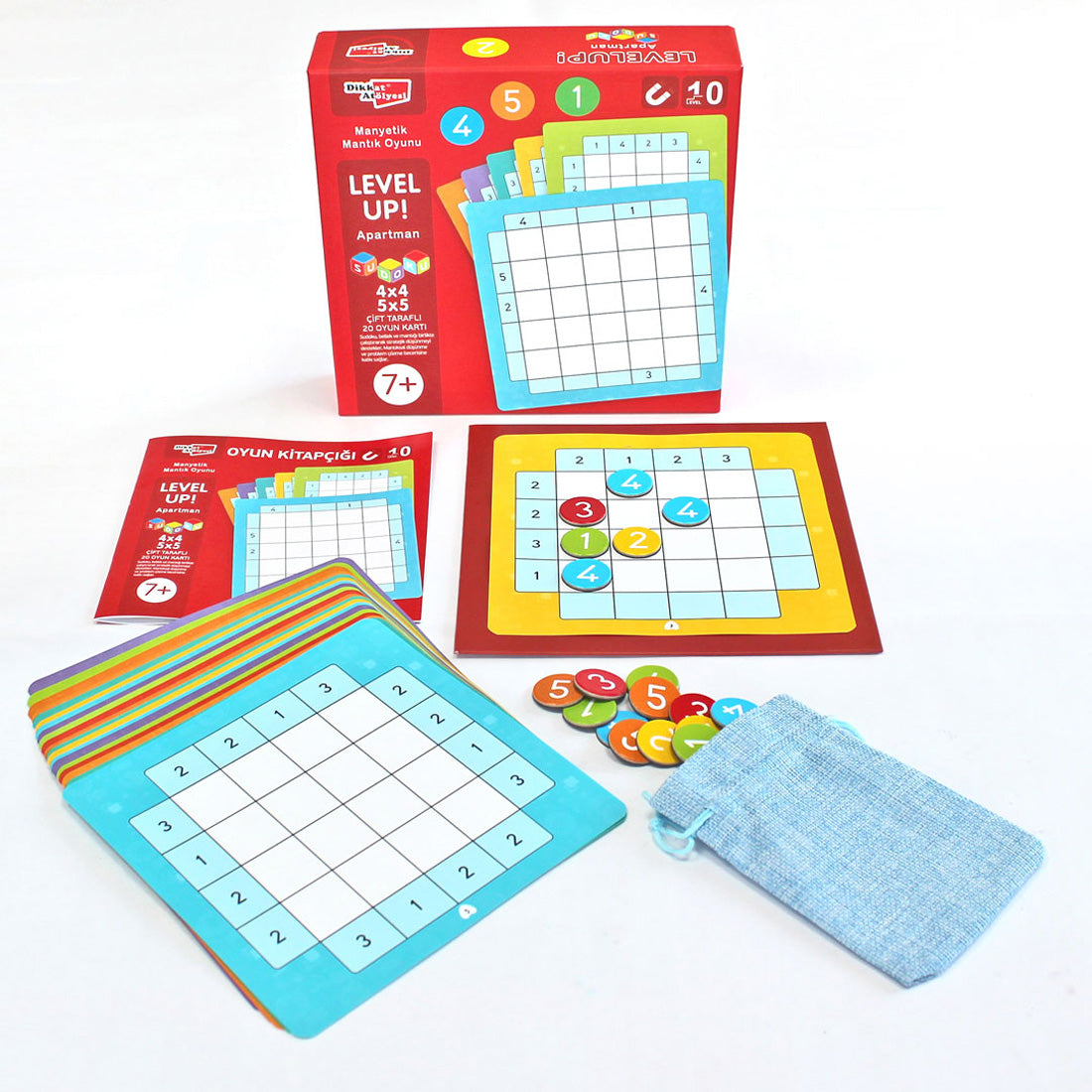 Dikkat Atölyesi Yayınları Level Up! 10 - Apartman Sudoku