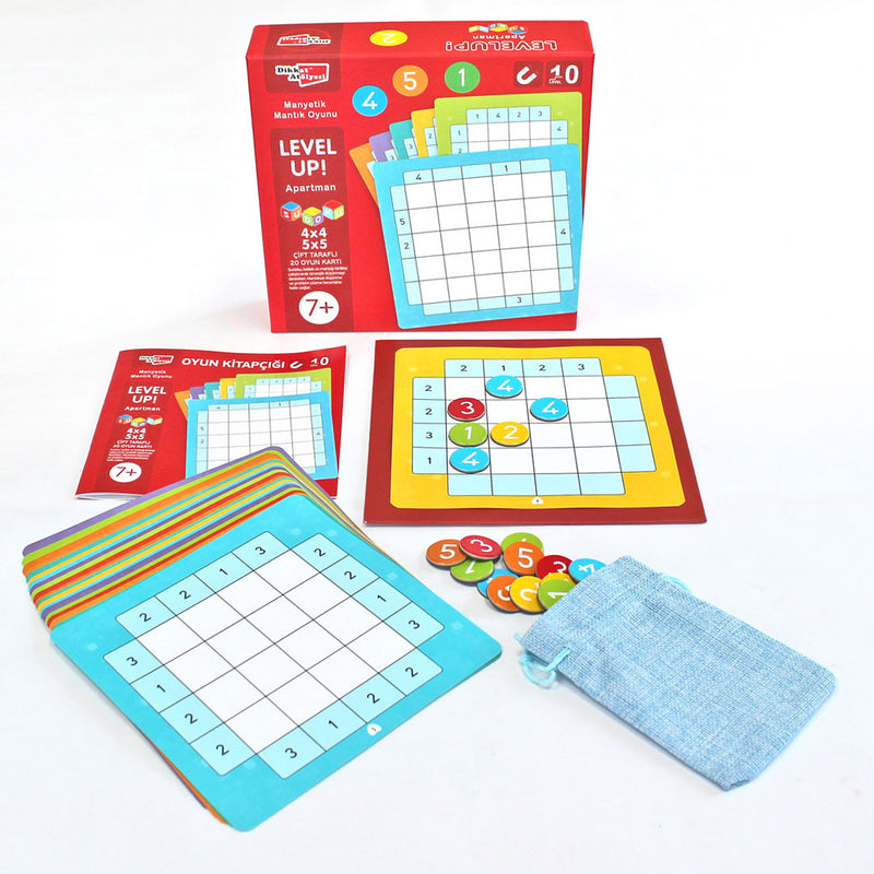 Dikkat Atölyesi Yayınları Level Up! 10 - Apartman Sudoku