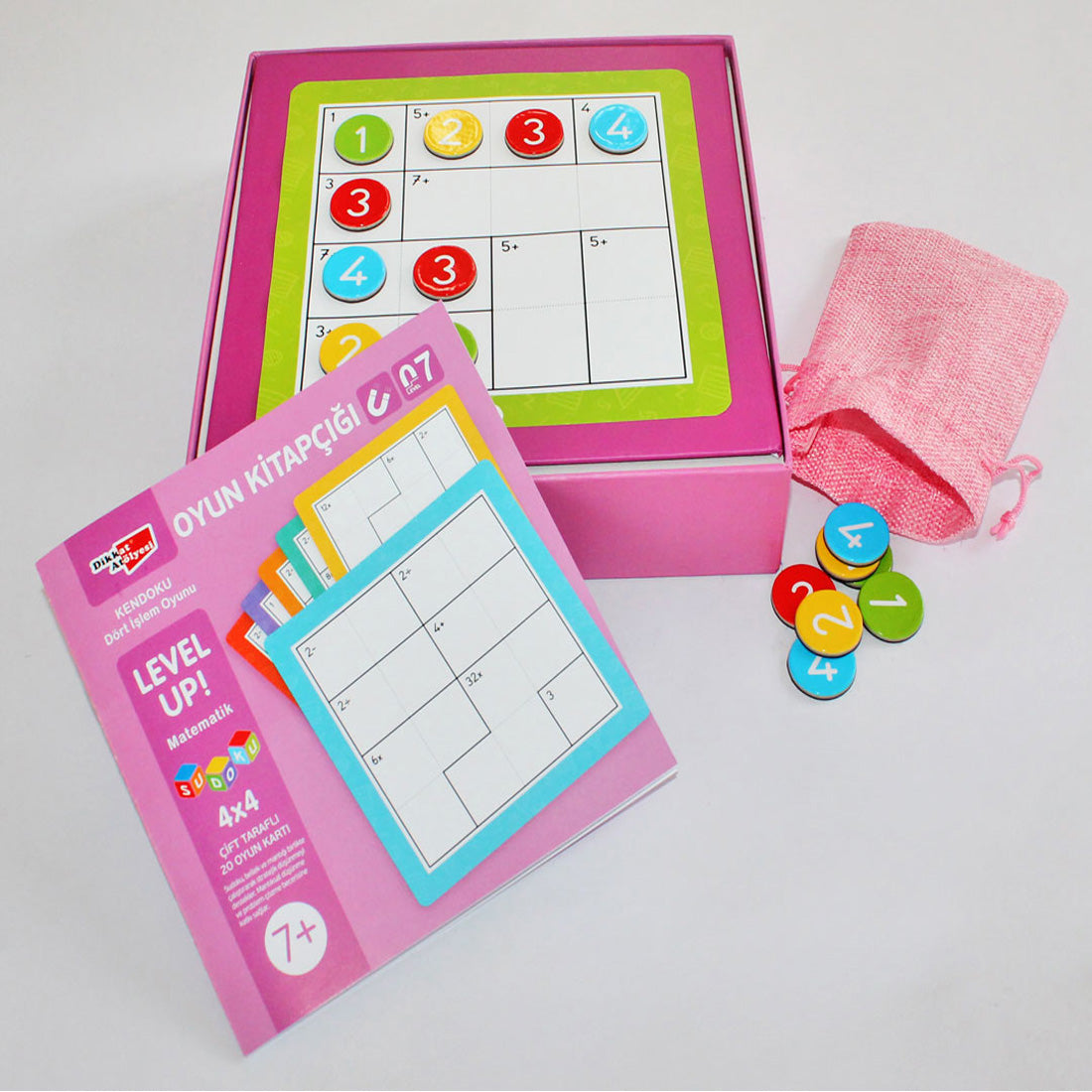 Dikkat Atölyesi Yayınları Level Up! 7 - Matematik Sudoku