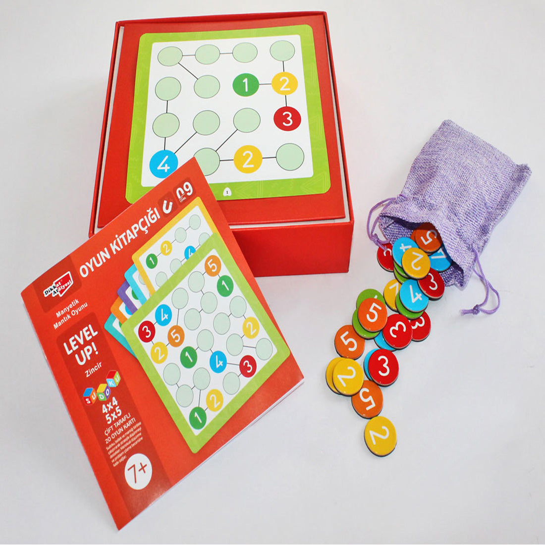 Dikkat Atölyesi Yayınları Level Up! 9 - Zincir Sudoku
