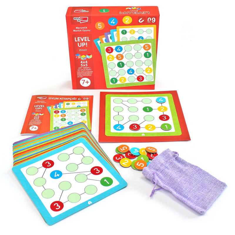 Dikkat Atölyesi Yayınları Level Up! 9 - Zincir Sudoku