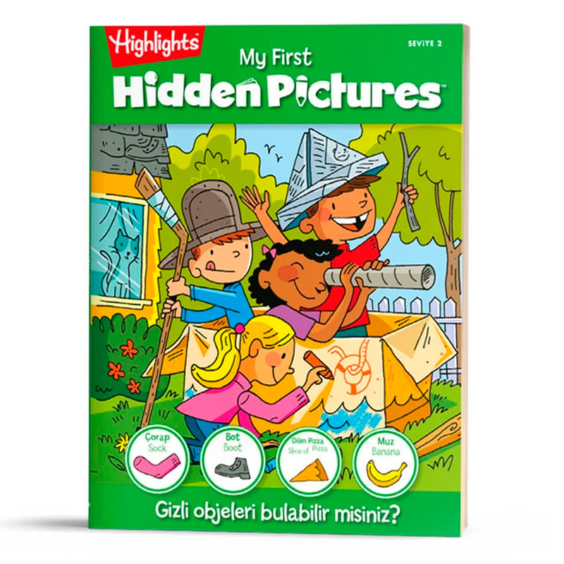 Dikkat Atölyesi Yayınları My First Hidden Pictures Seviye 2