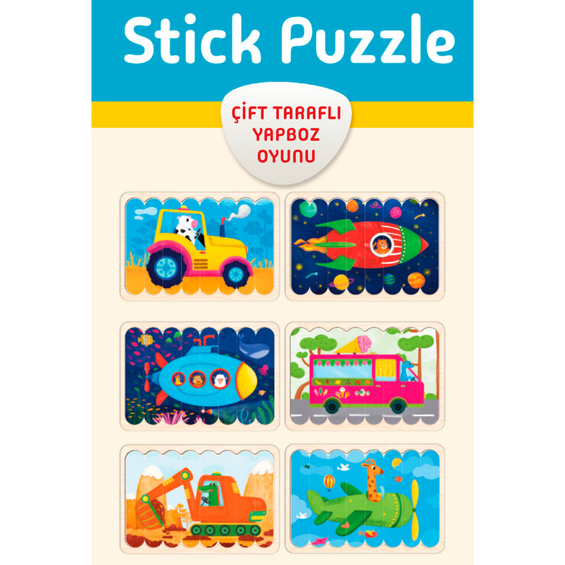 Dikkat Atölyesi Yayınları Stick Puzzle