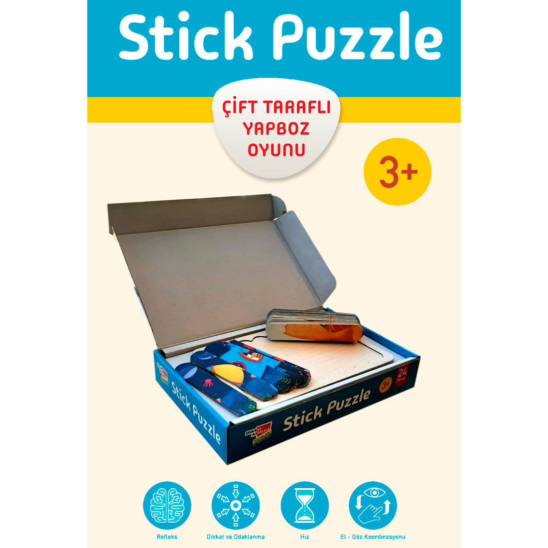 Dikkat Atölyesi Yayınları Stick Puzzle