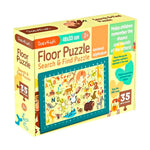 DoerKids Çocuk Puzzle Hayvanlar İngilizce Alfabe Ara Bul Yer Yapbozu