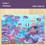 DoerKids Coral Reef Mini Çocuk Yapbozu