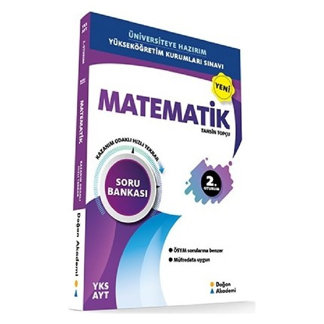 Doğan Akademi Yayınları AYT Matematik Soru Bankası Kazanım Odaklı Hızlı Tekrar