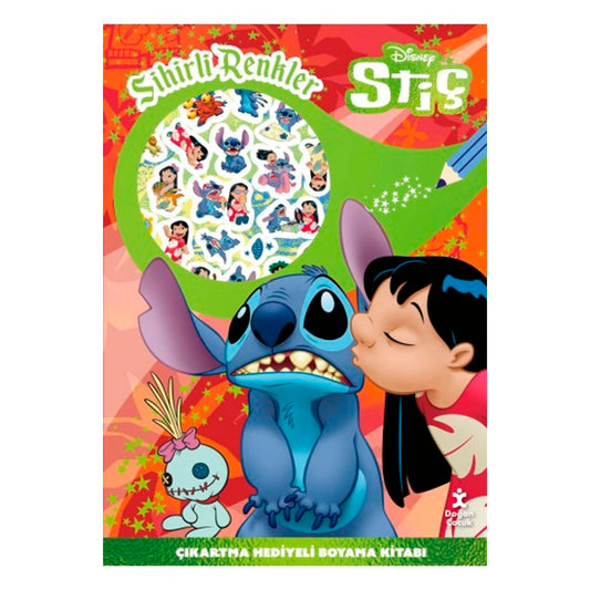 Doğan Çocuk Yayınları Disney Stiç Sihirli Renkler Çıkartma Hediyeli