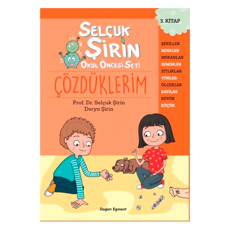 Doğan Egmont Yayınları Selçuk Şirin Okul Öncesi Seti Çözdüklerim - 3.Kitap