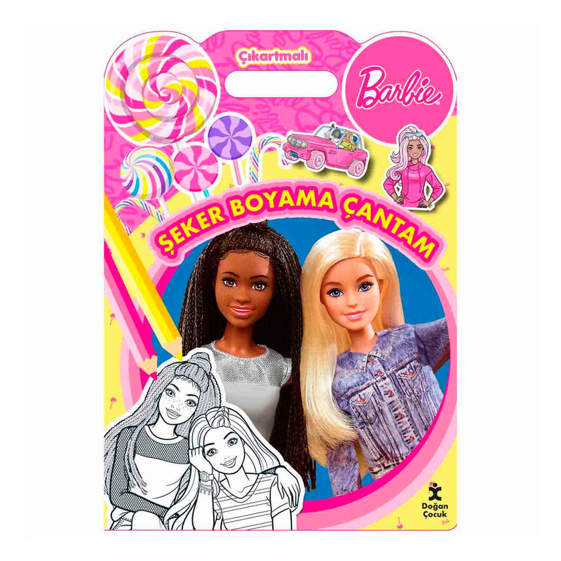 Doğan Yayınları Barbie Şeker Boyama Çantam