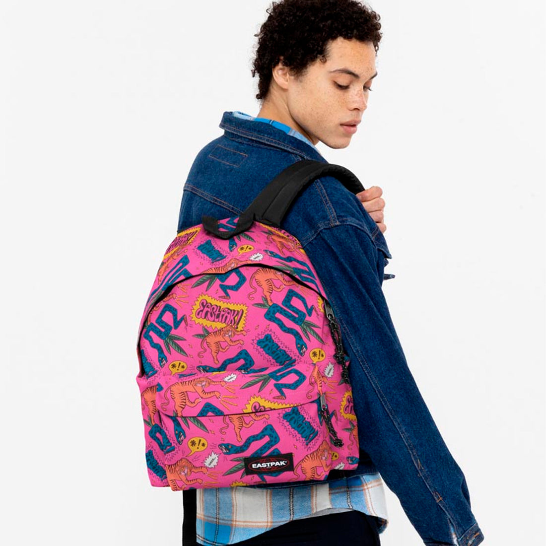 Eastpak Padded Pak'R Comic Pink Sırt Çantası VFE-EK000620U501