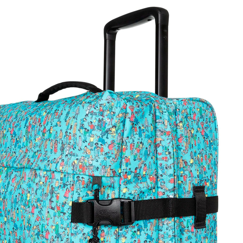 Eastpak Tranverz S Wally Pattern Blue Valiz VFE-EK00061L2E31