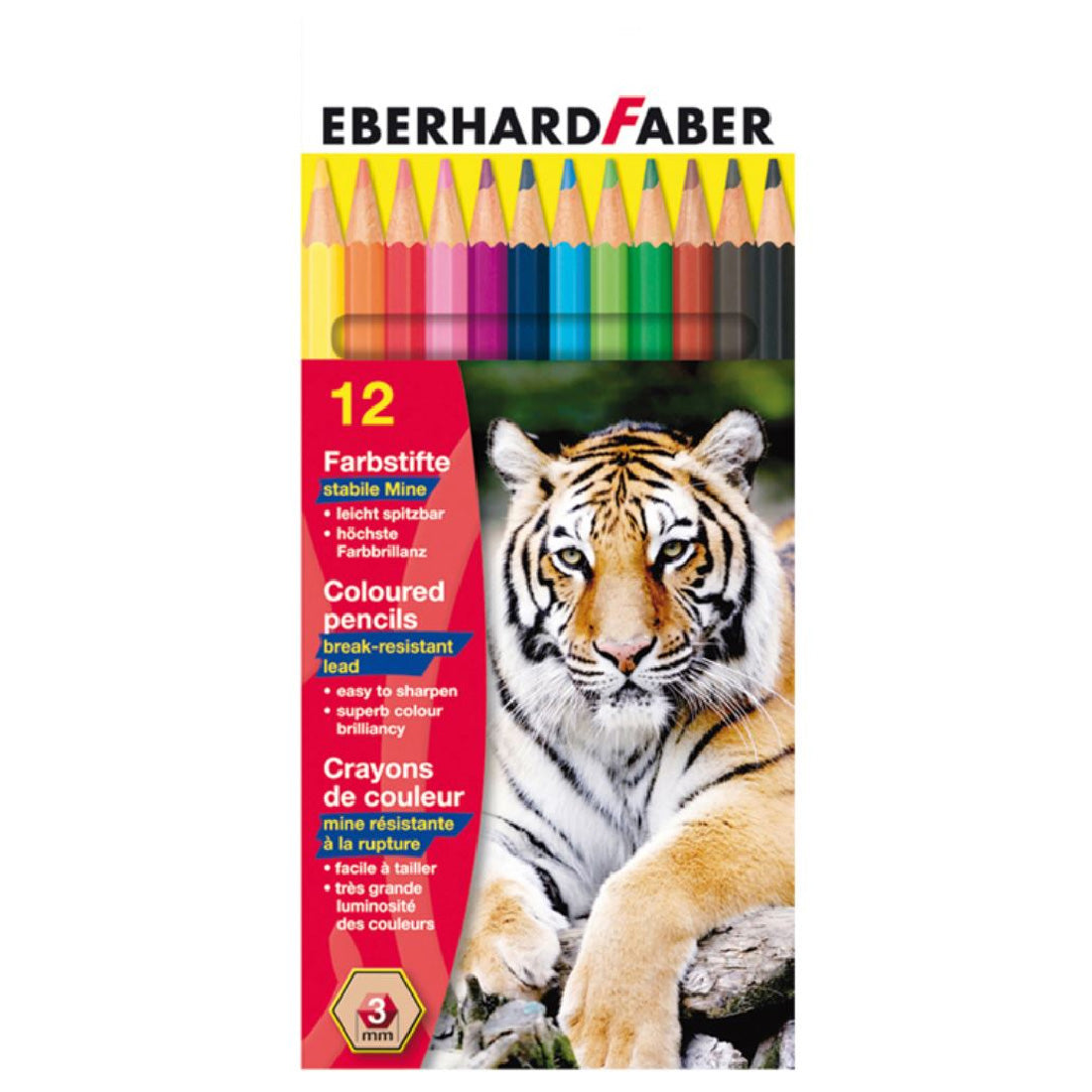 Eberhard Faber 12'li Kuru Boya Kalemi EF-514812