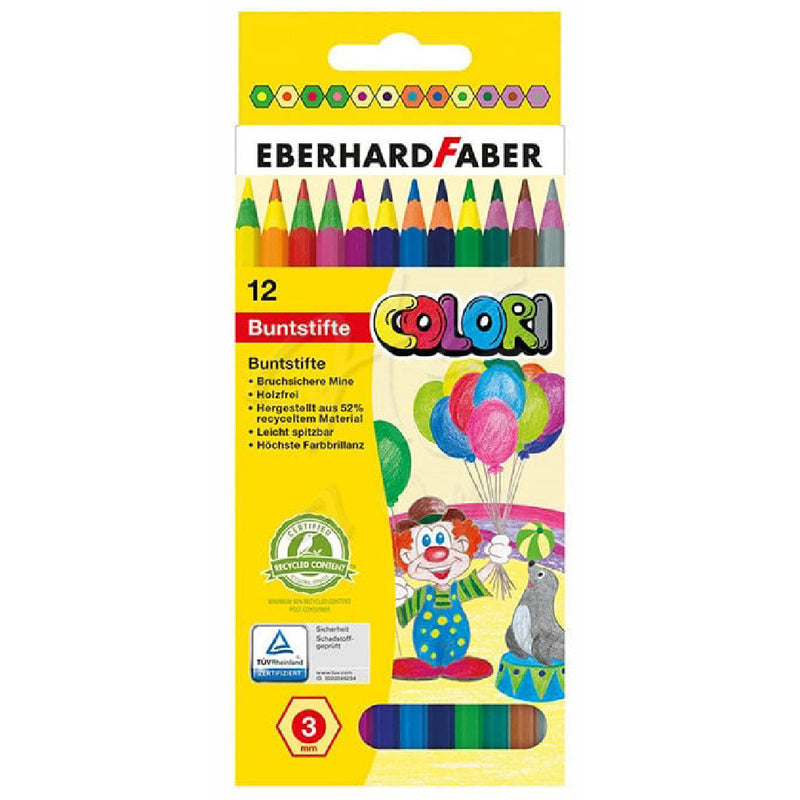 Eberhard Faber Colori 12'li Kuru Boya Kalemi EF-514814