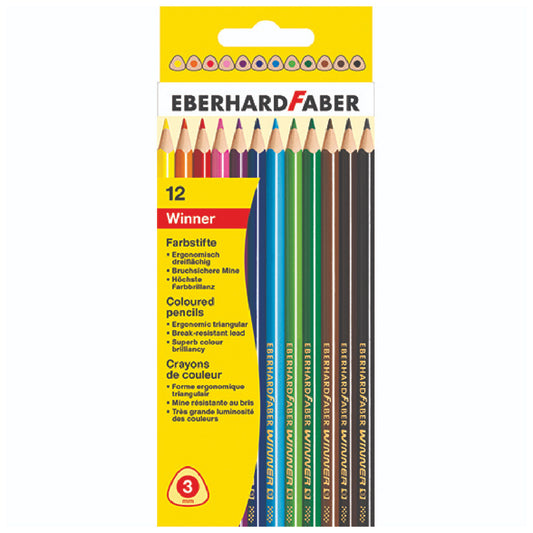 Eberhard Faber The Winner 12'li Kuru Boya Kalemi EF-518212
