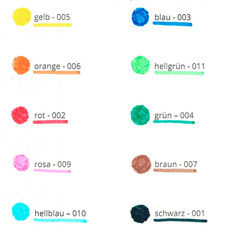 Edding Funtastics 14 Kalın Uçlu 10'lu Keçeli Kalem