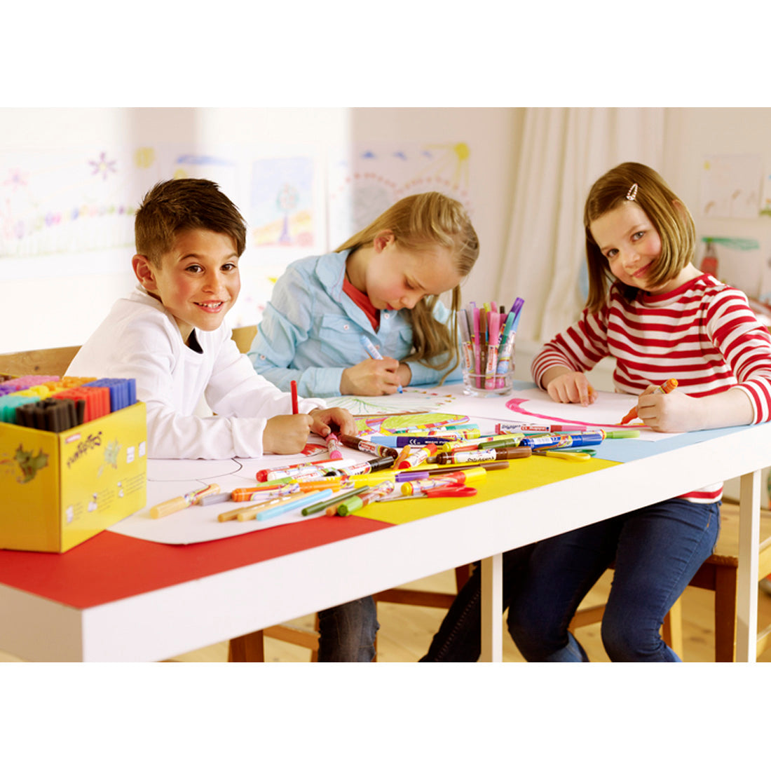 Edding Funtastics 14 Kalın Uçlu 10'lu Keçeli Kalem