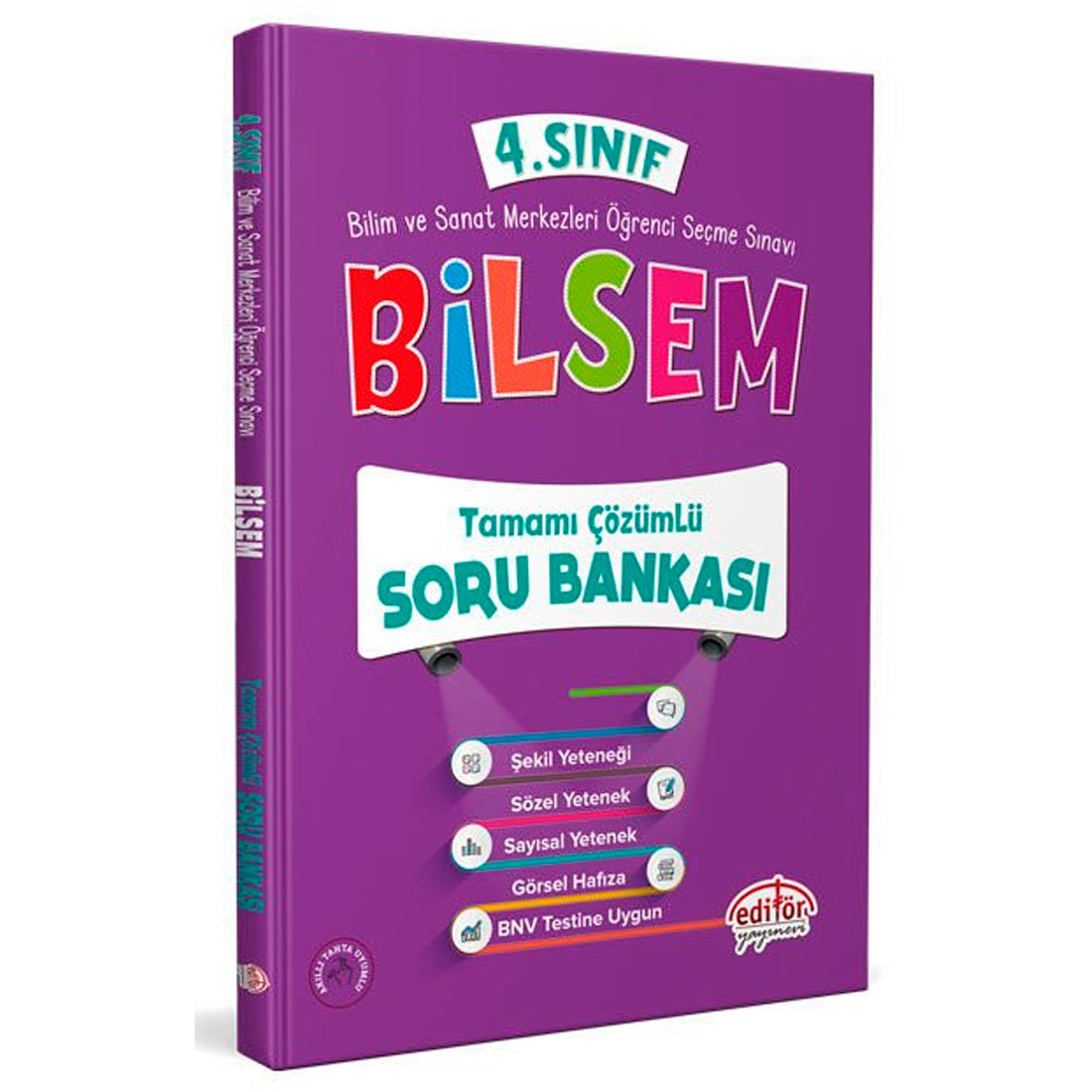 Editör Yayınları 4. Sınıf Bilsem Tamamı Çözümlü Soru Bankası Yeni Tarz