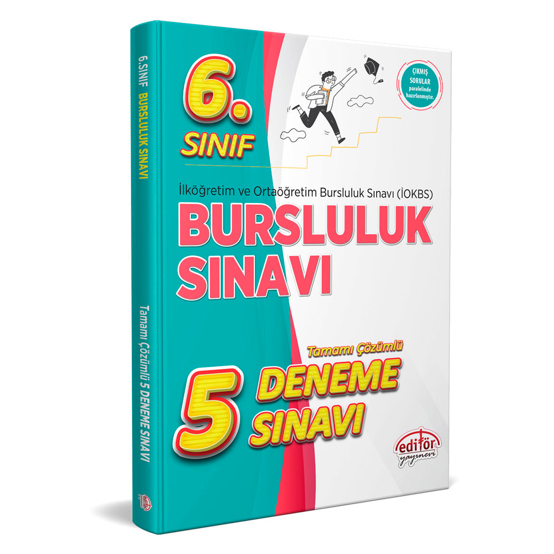 Editör Yayınları 6. Sınıf Bursluluk Sınavı Tamamı Çözümlü 5 Deneme Sınavı