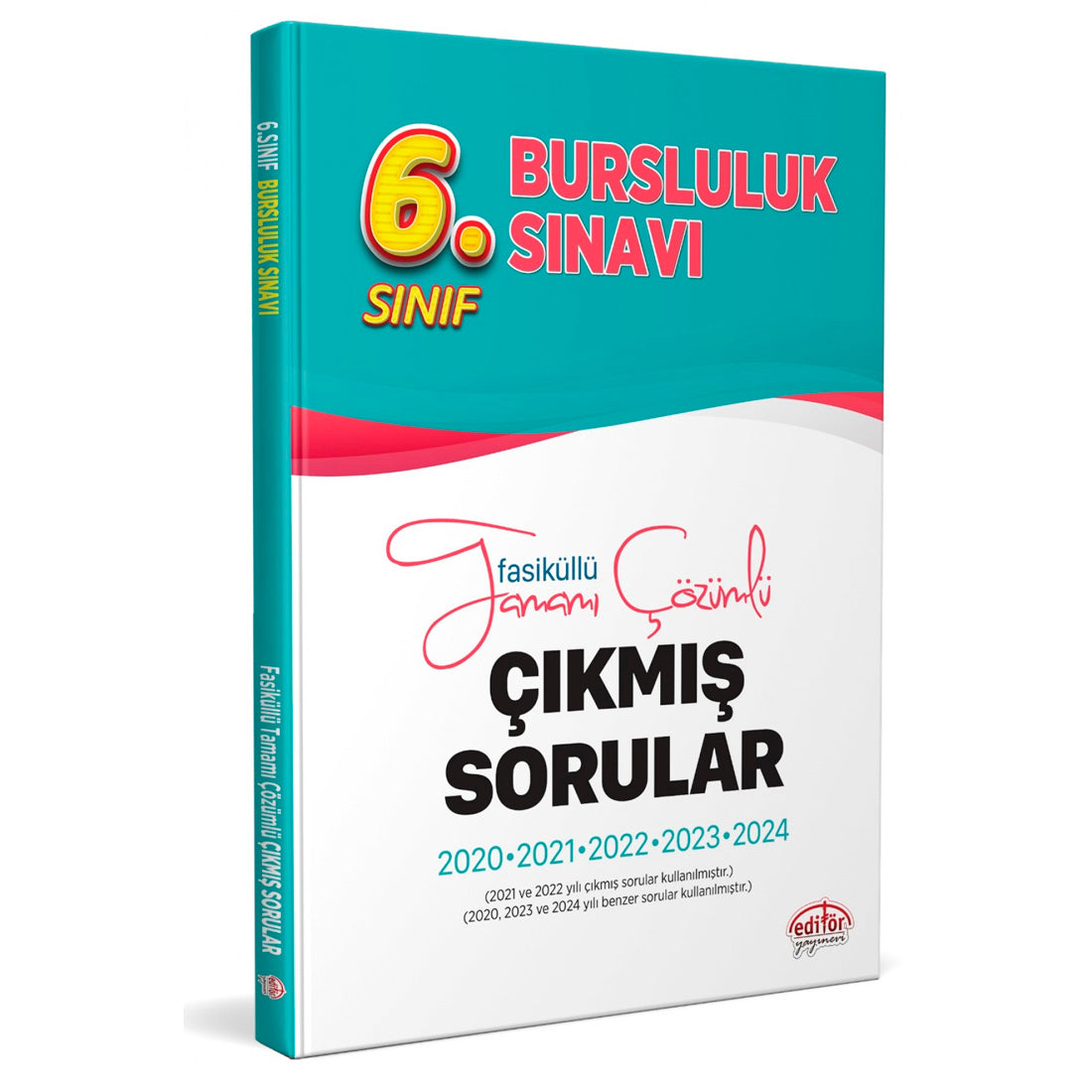 Editör Yayınları 6. Sınıf Bursluluk Sınavı Tamamı Çözümlü Çıkmış Sorular