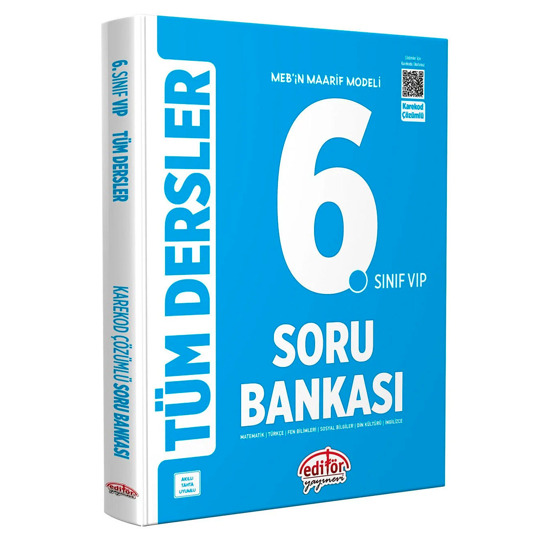Editör Yayınları 6. Sınıf Maarif Modelli Tüm Dersler Soru Bankası