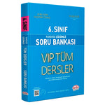 Editör Yayınları 6. Sınıf Vip Tüm Dersler Soru Bankası Mavi Kitap