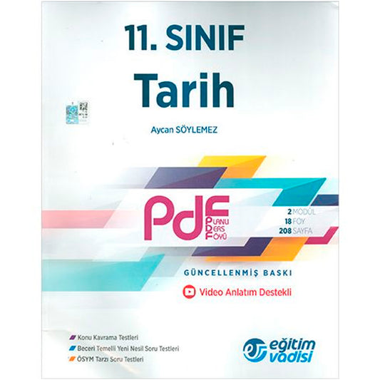 Eğitim Vadisi Yayınları 11.Sınıf T.C.İnkilap Tarihi ve Atatürkçülük Planlı Ders Föyü