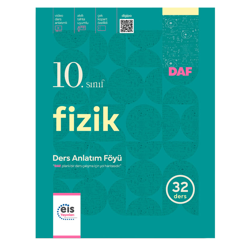 Eis Yayınları 10. Sınıf Fizik Daf Ders Anlatım Föyleri