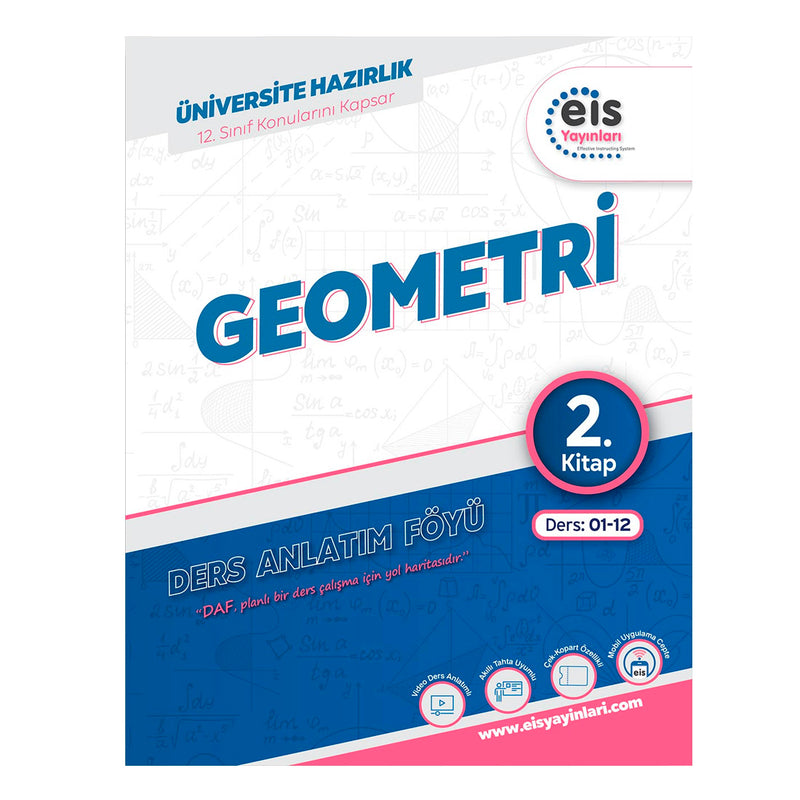 Eis Yayınları YKS DAF Geometri Mavi Set 2. Kitap