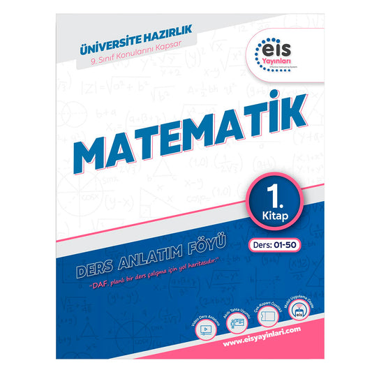 Eis Yayınları YKS DAF Matematik Mavi Set 1. Kitap