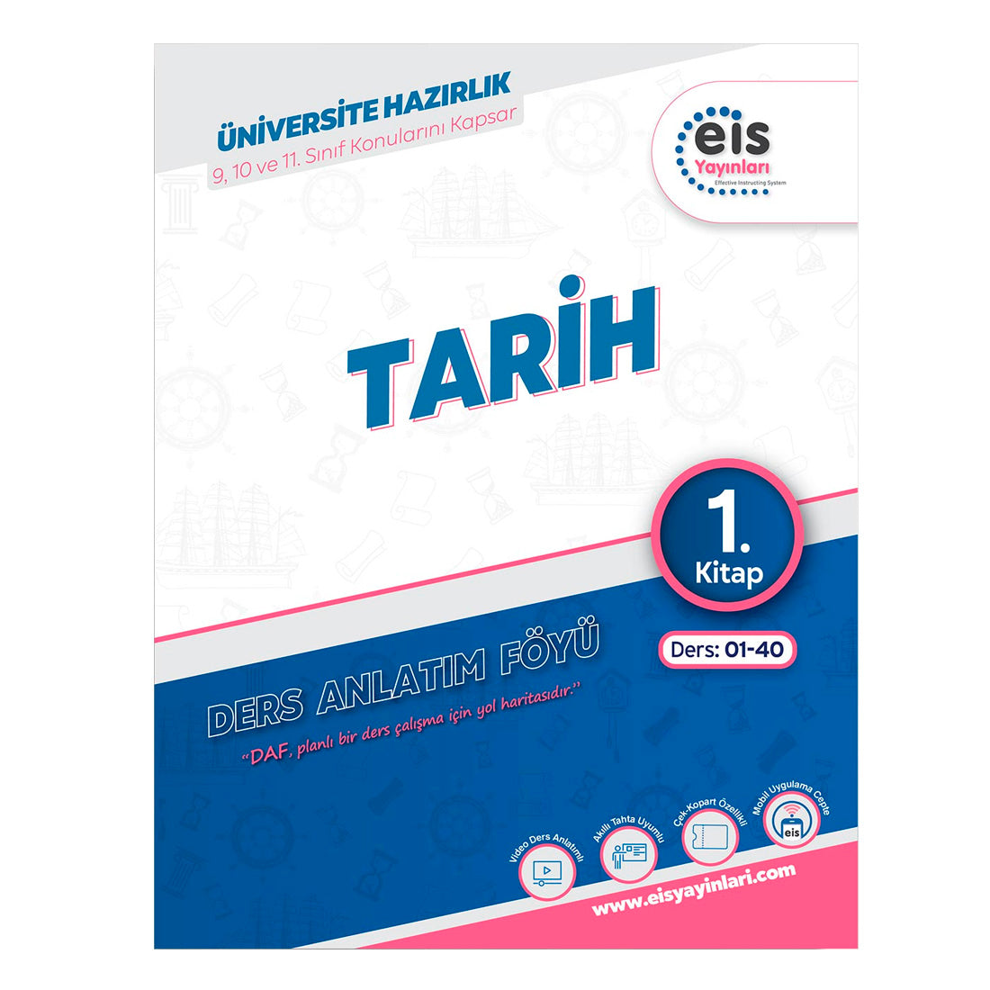EİS Yayınları YKS Mavi Set Daf Tarih 1.Kitap