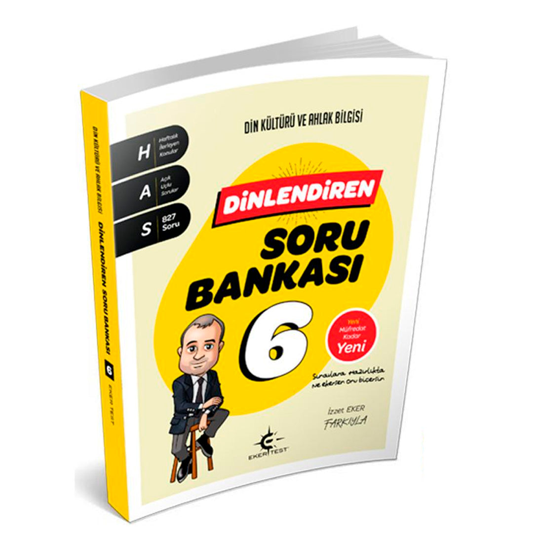 Eker Test Yayınları 6. Sınıf Din Kültürü ve Ahlak Bilgisi Dinlendiren Soru Bankası