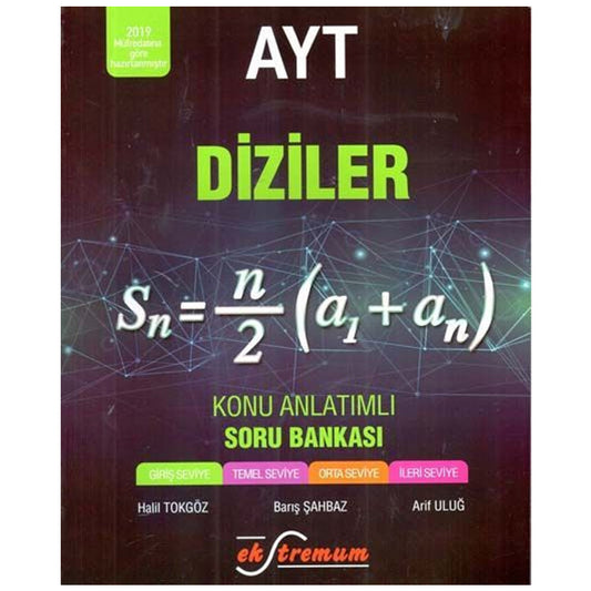 Ekstremum Yayınları AYT Diziler Konu Anlatımlı Soru Bankası