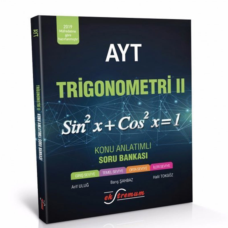 Ekstremum Yayınları AYT Trigonometri Konu Anlatımlı Soru Bankası
