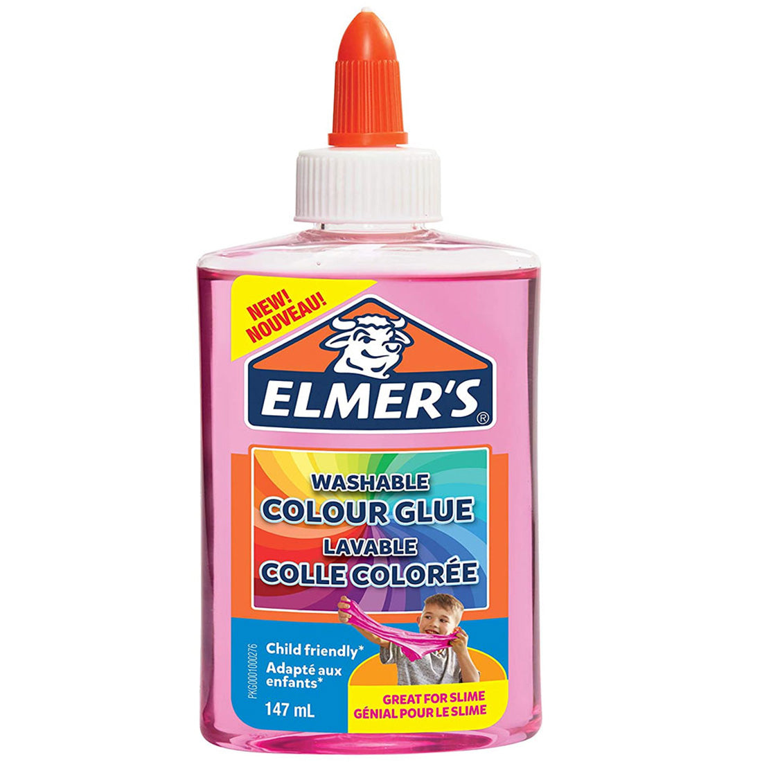 Elmer's 147 ml. Şeffaf Pembe Renkli Yapıştırıcı 2109496