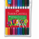 Faber Castell 10'lu Çift Uçlu Keçeli Kalem 151110