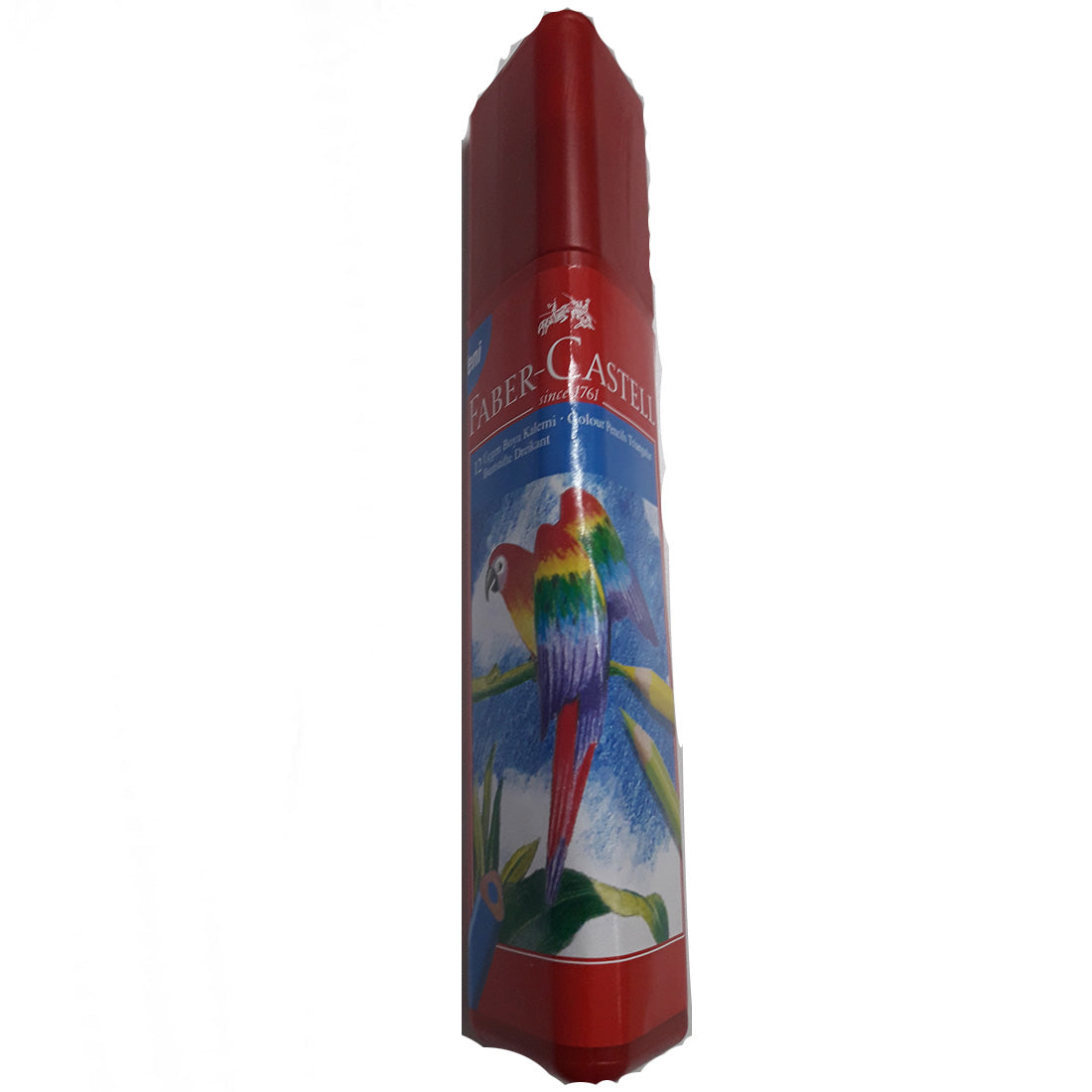 Faber-Castell 12'li Tam Boy Üçgen Kuru Boya Kalemi 113313