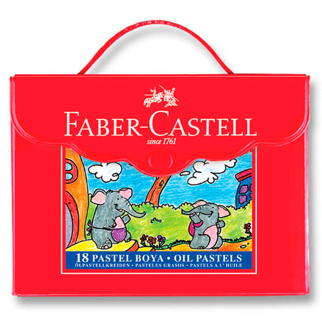 Faber Castell 18'li Karton Çantalı Pastel Boya 15553